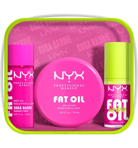 NYX Professional Makeup Fat Oil Lip Drip And Body Kit
