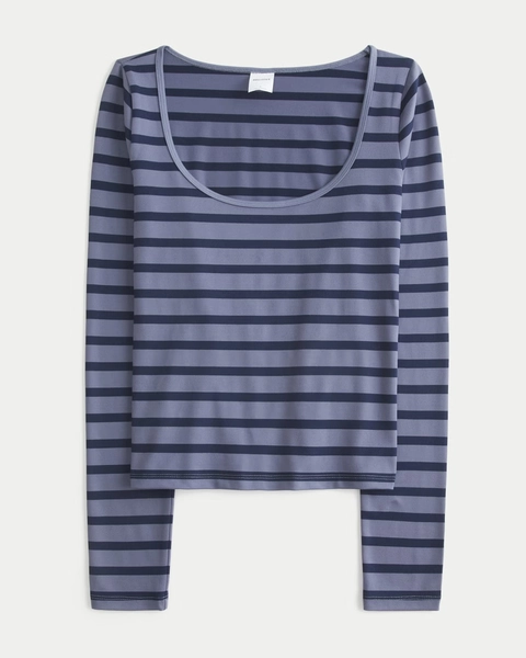 Seamless Fabric Scoop Top
