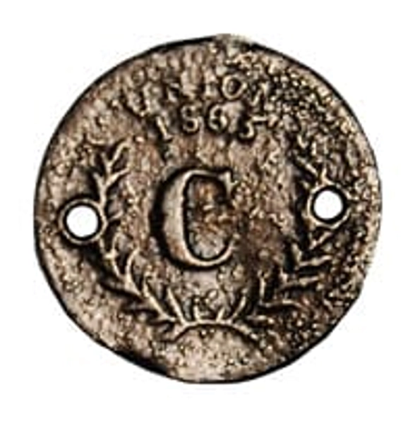 Sutler Token 1863