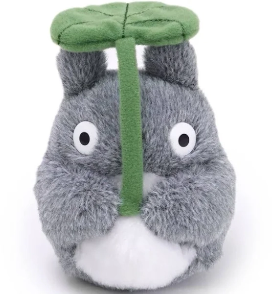 Studio Ghibli My Neighbor Totoro Totoro with Leaf Beanbag Plush