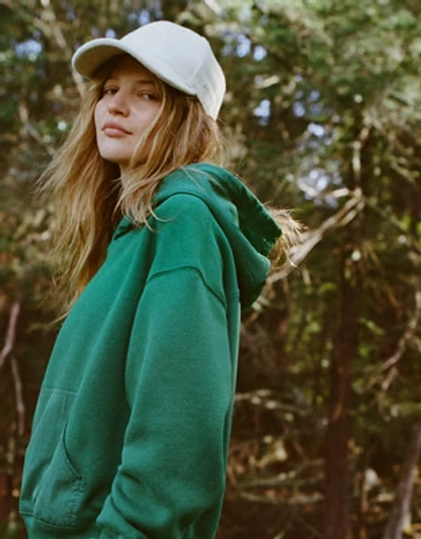 OFFLINE By Aerie Cloud Fleece Nylon Hoodie