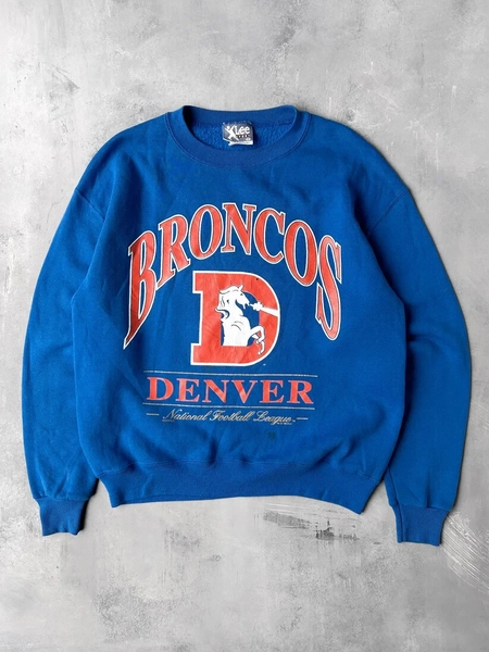 Retro Denver Broncos NFL graphic royal color Sweatshirt men women KV21594
