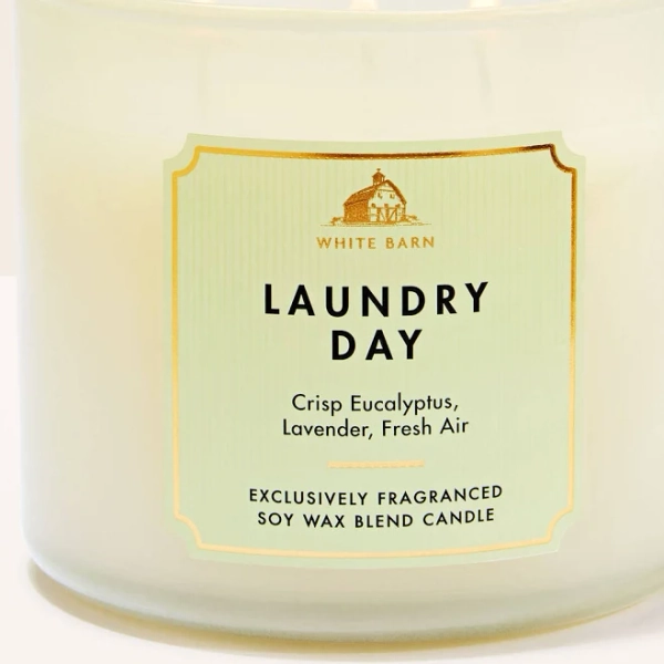 Bath & Body Works Laundry Day 3-Wick Candle