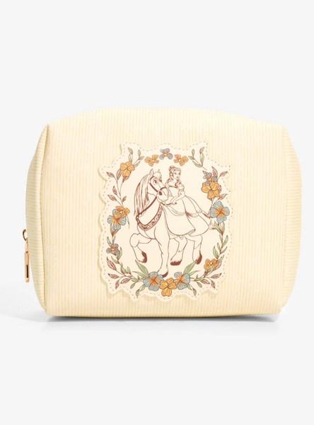 Disney Beauty and the Beast Belle & Philippe Cosmetic Bag — BoxLunch Exclusive