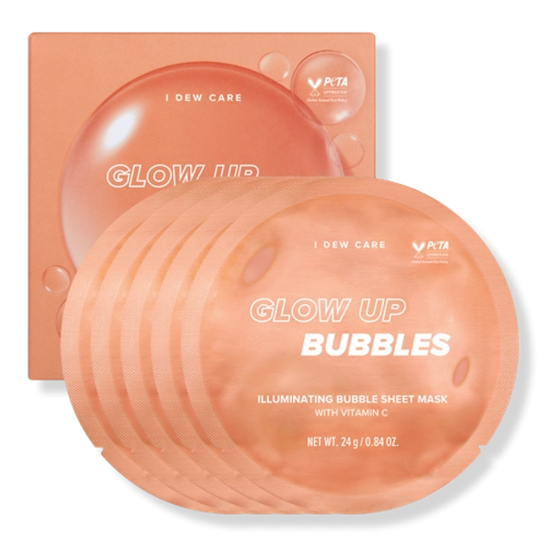 Glow Up Bubbles Illuminating Bubbling Sheet Mask