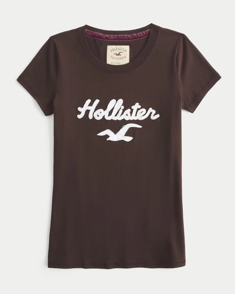 Women's Holiday Vault Release Logo Graphic Tee | Women's Tops | HollisterCo.com