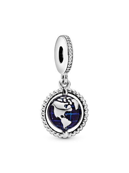 Spinning Globe Dangle Charm