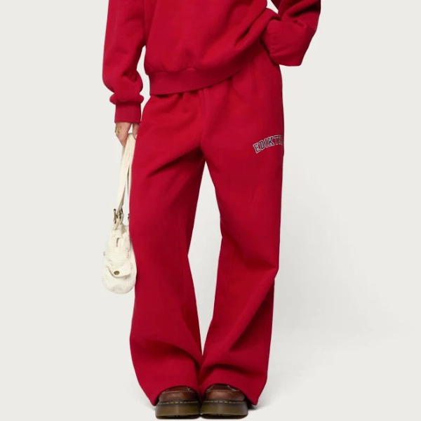 Edikted Women's Major Wide Leg Sweatpants