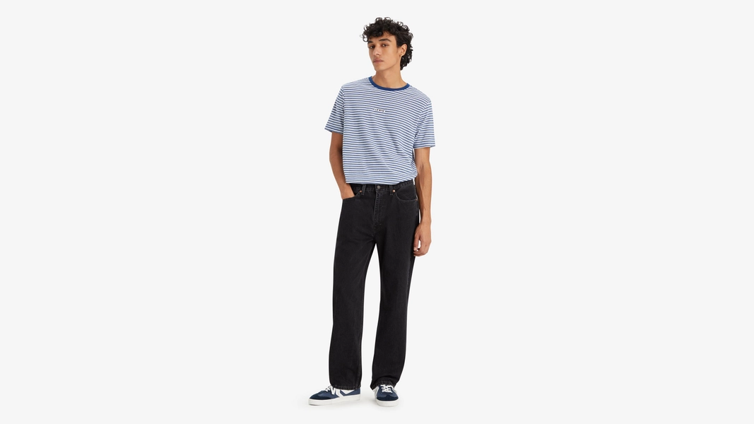 565™ Loose Straight Men's Jeans Black 36x32