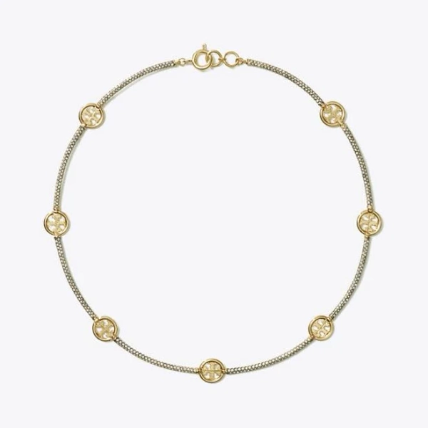 Tory Burch Miller Pavé Necklace