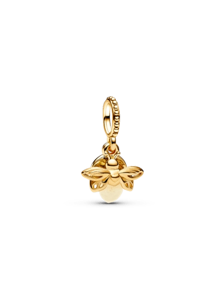 Glow-in-the-dark Firefly Dangle Charm