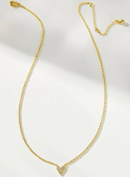 Uncommon James 14K Gold-Plated Full Heart Necklace