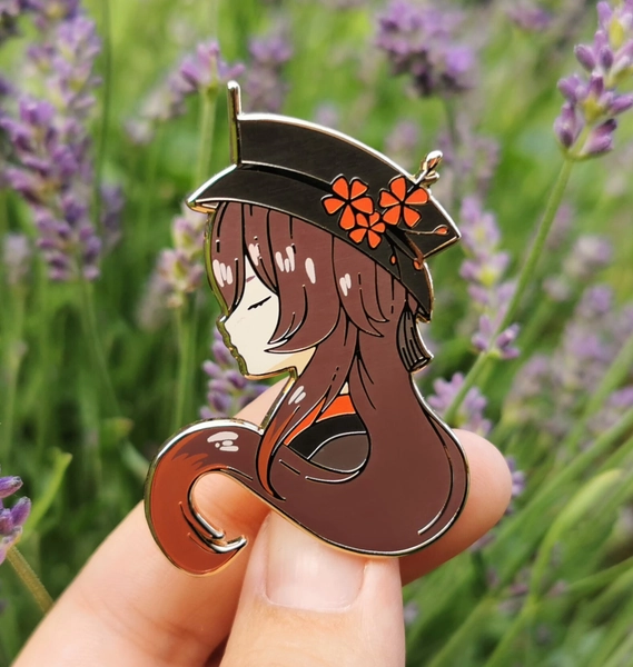 Hu Tao Enamel Pin - Genshin Impact