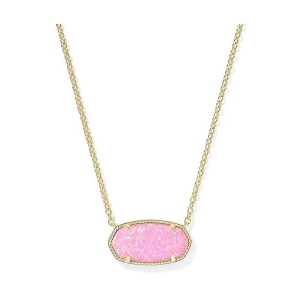 Elisa Gold Statement Short Pendant Necklace Kendra Scott