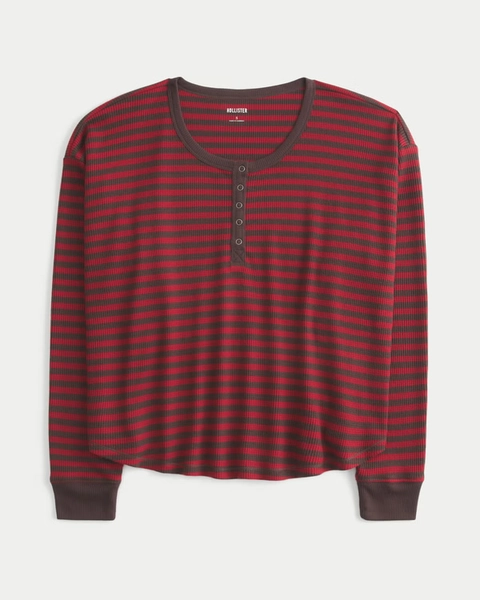 Easy Waffle Henley