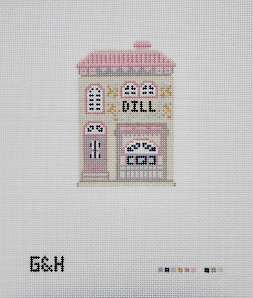 Dill Needlepoint Canvas (Lenox - Spice Village Collection)