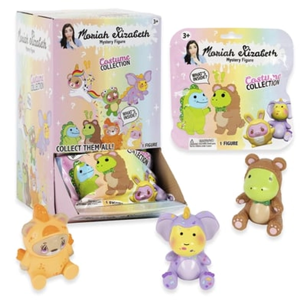 Moriah Elizabeth Mystery Figures – Series 3 - Costumes, Mystery Figures, YouTube Craft Channel, Blind Box, 1 of 8 Possible, Official Moriah Elizabeth Merch