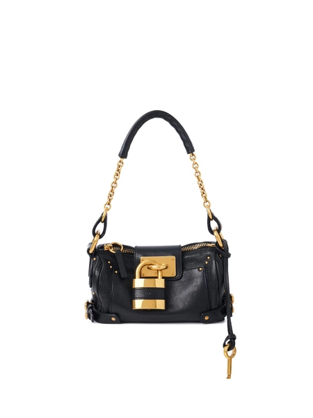 Small Paddington chain bag in grained leather