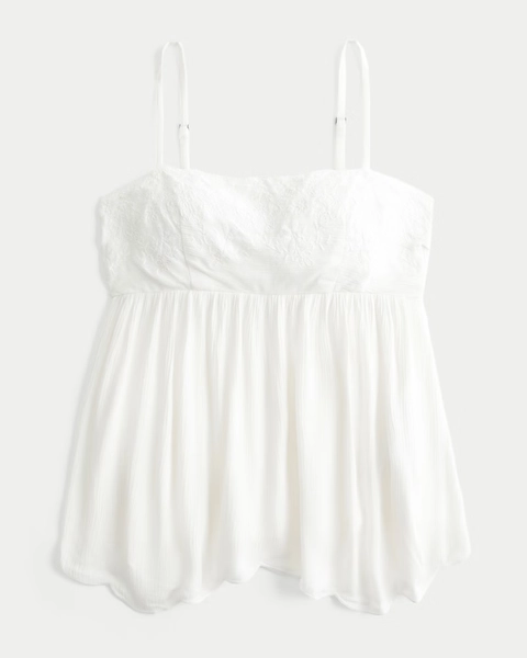 Sequin Embroidered Bust Tunic Top