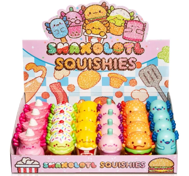 Kawaii Snaxolotl Mini Squishy