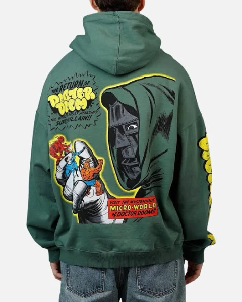 Marvel Fantastic Four Doctor Doom Villain Premium Hoodie