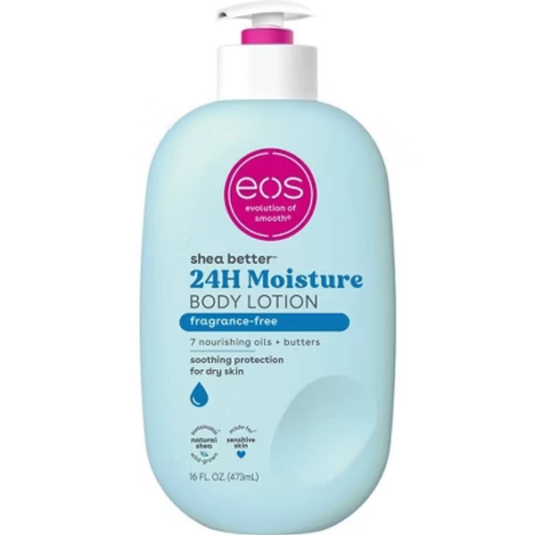 eos Shea Better 24H Moisture Body Lotion - Fragrance Free - 16 fl oz