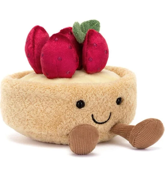 Amuseables Fleurette Tarte Aux Fraises Jellycat