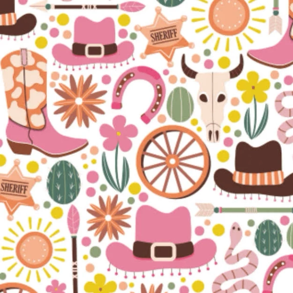 Dreamers & Schemers New Sheriff Saddle Pad