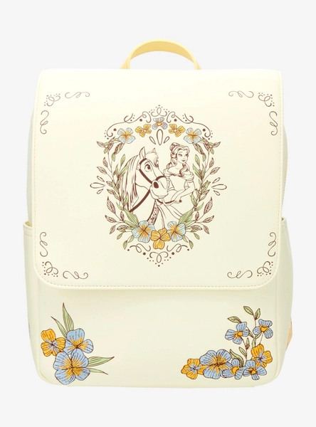 Disney Beauty and the Beast Belle & Philippe Floral Mini Backpack - BoxLunch Exclusive