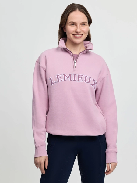 Kelsie Quarter Neck Sweat Fondant