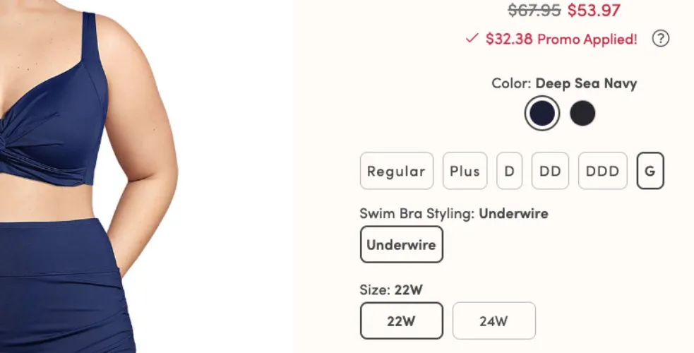 Women's Chlorine Resistant Twist Front Underwire Bikini Swimsuit Top
