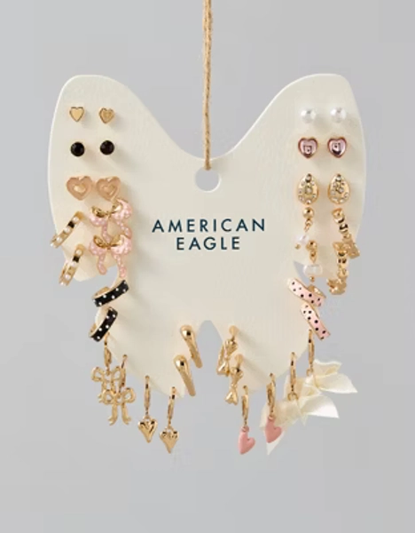 AE Bow Earrings 18-Pack