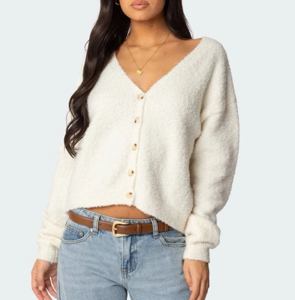 Edikted Women's Jade Knitted Cardigan