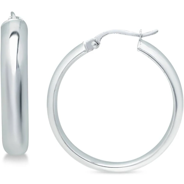 Giani Bernini Sterling Silver Hoop Earrings