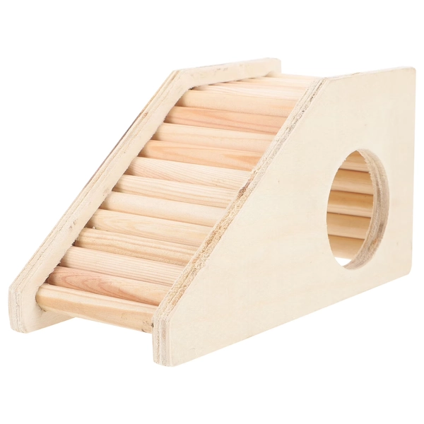 Squirrels Hideaway Toy Wooden Hamster Bridges Gerbil Toys Guinea Pig Hut Hideout - Walmart.com