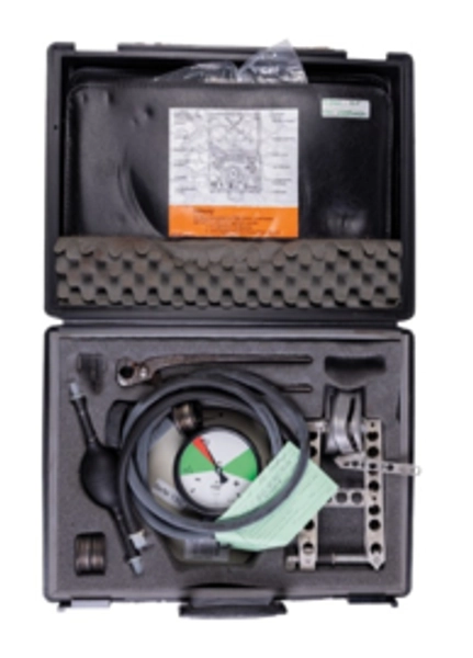 Auer gasmasker test set