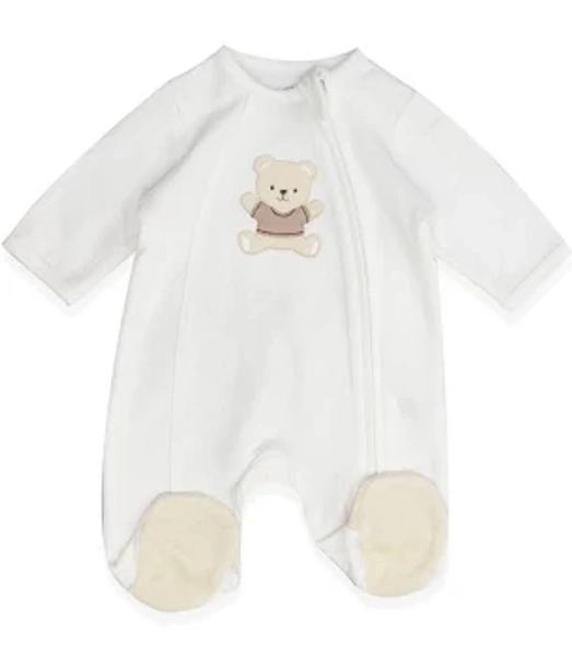 Pijama  Oso Crema 
