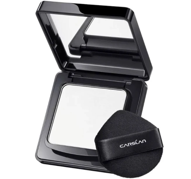 Carslan Oil Control Face Pressed Setting Powder Compact 01 Translucent