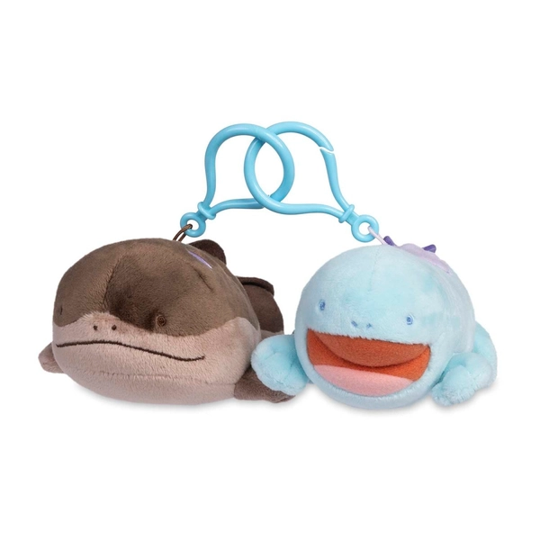 Quagsire & Clodsire Parallel Pairs Two-Plush Key Chain