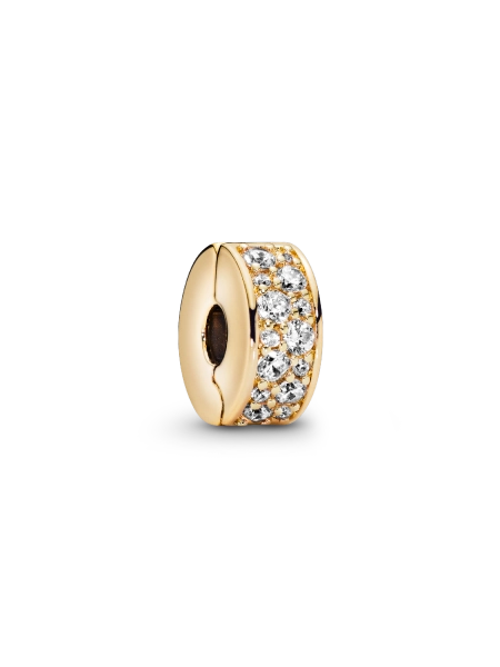 Clear Pavé Clip Charm