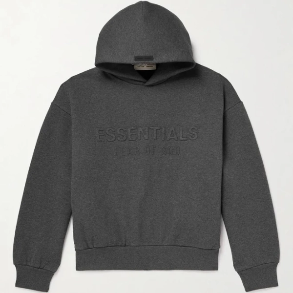 FEAR OF GOD Essentials Classic Hoodie / CHARCOAL Heather