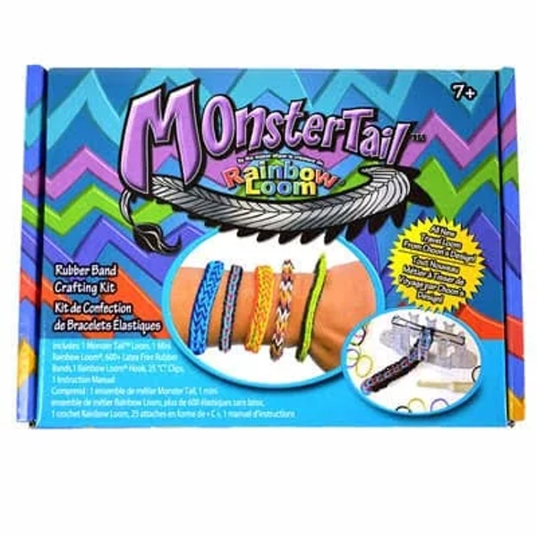Rainbow Loom Monster Tail Crafting Kit