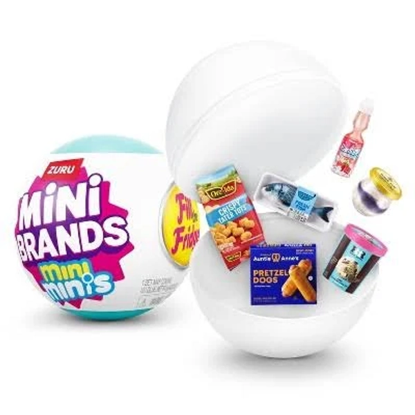 Mini Brands Fill The Fridge Series 1 Blind-Box Mini-Figure Capsule Blind Bag