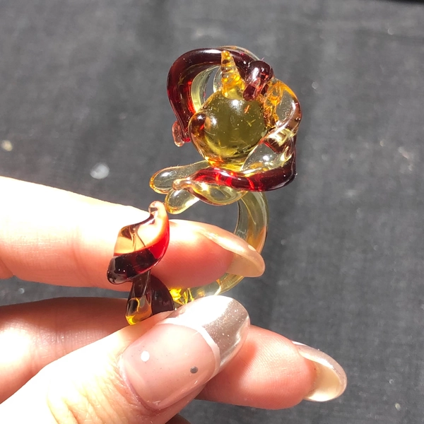 handmade my little pony glassblowing rings, DIY special gift, holiday gifts ideas, floating glass and flame working, 3D MLP jewelry
