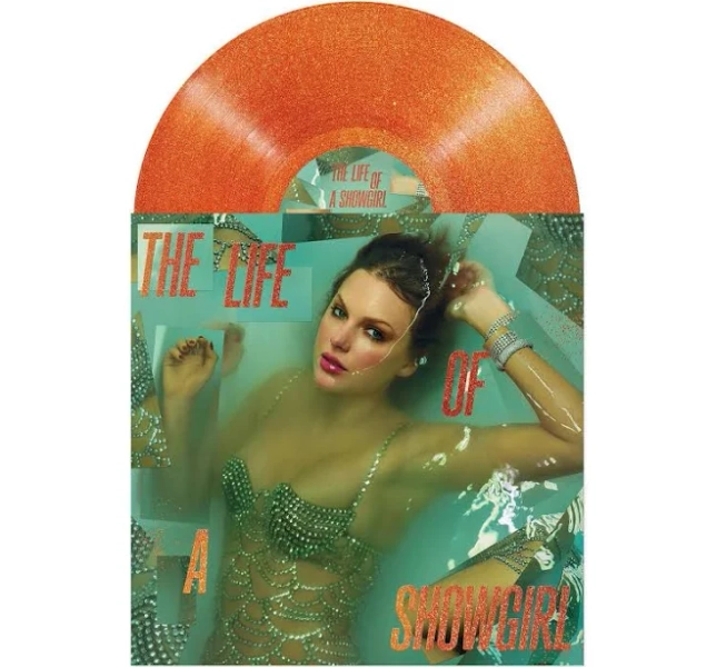 Taylor Swift - The Life of A Showgirl (Orange Glitter Vinyl)