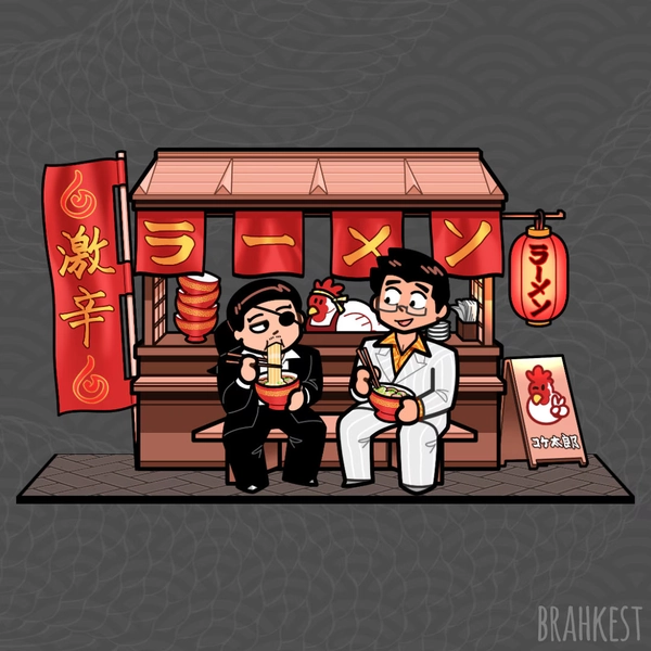 yakuza ramen boys standee