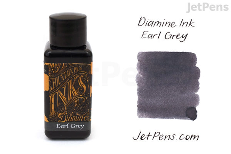 Diamine Earl Grey Ink - 30 ml Bottle