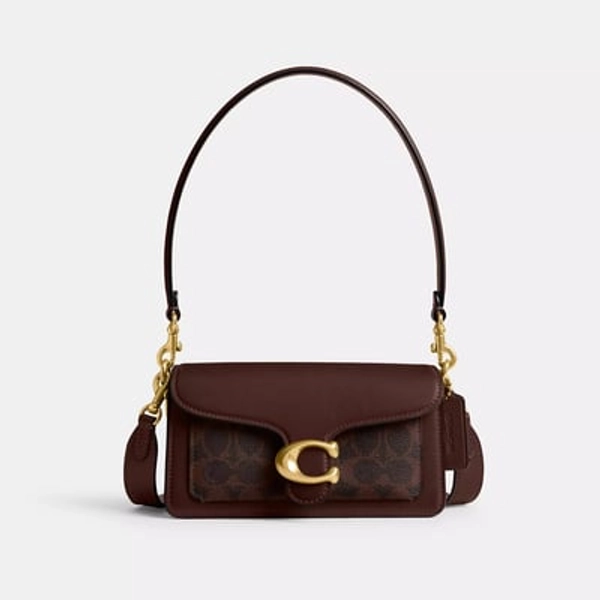 Coach Tabby Shoulder Bag 20 In Signature Canvas