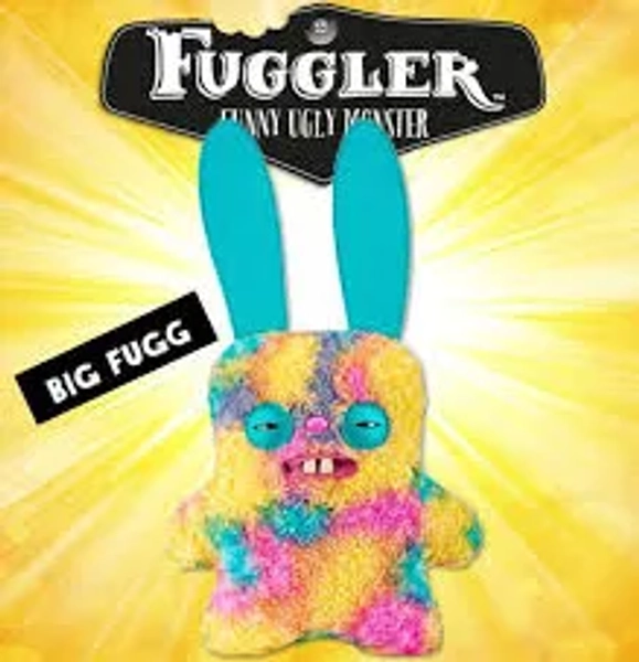 Fuggler Bigg Fugg Rabid Rabbit Soft Toy - 45cm Brand New!