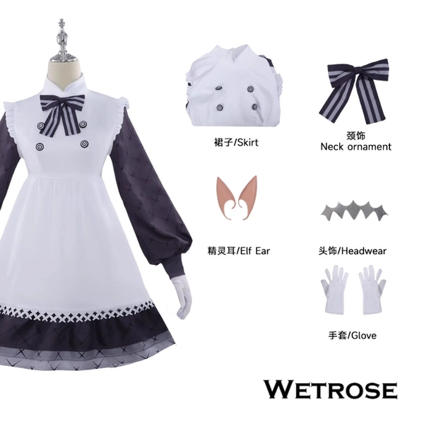 [Wetrose] In Stock Hololive EN Vtuber Ninomae Ina'nis にのまえ いなにす Ina New Outfit Cosplay Costume